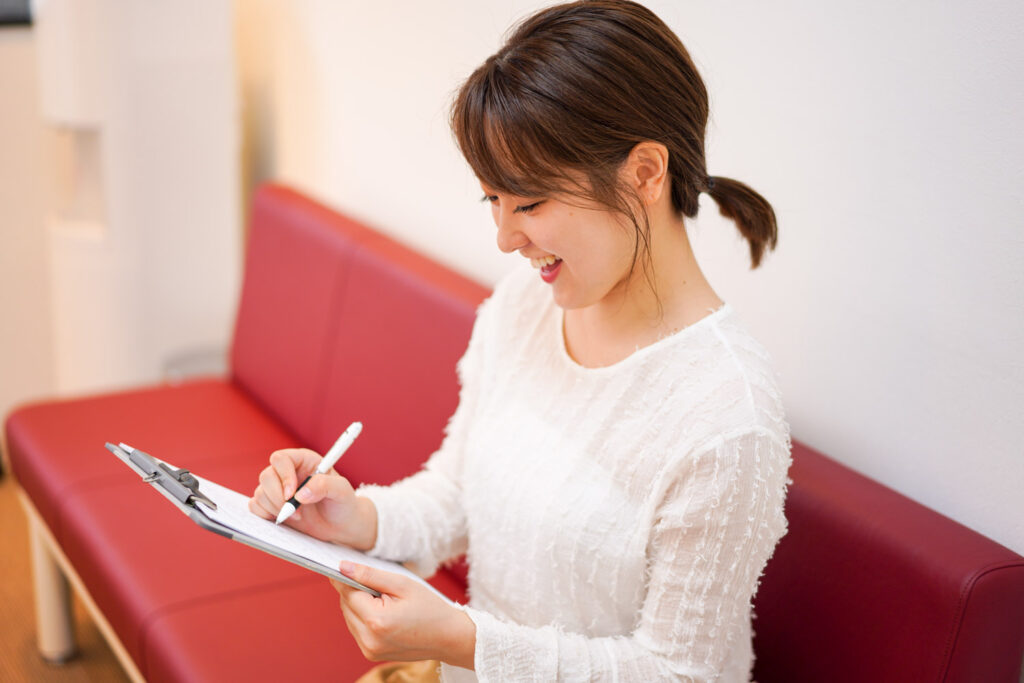 板橋のときわ台駅前整骨院でEMS筋膜リリースを受ける際の流れのイメージ